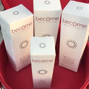 Become Anti-Aging Skincare Case/Set of 4 Products